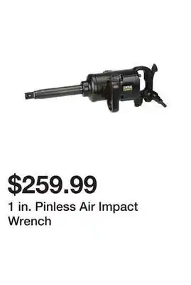 Harbor Freight Tools 1 in. pinless air impact wrench offer