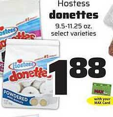 County Market Hostess donettes offer