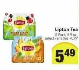 Lipton tea 12 pack