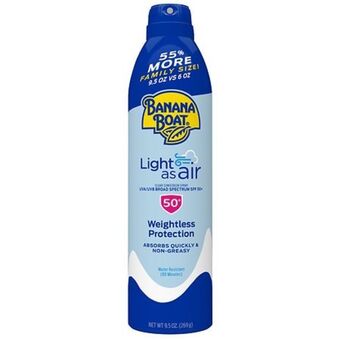 Walgreens Light as air sunscreen spray spf 50 offer
