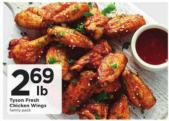 SHOPPERS Tyson fresh chicken wings offer