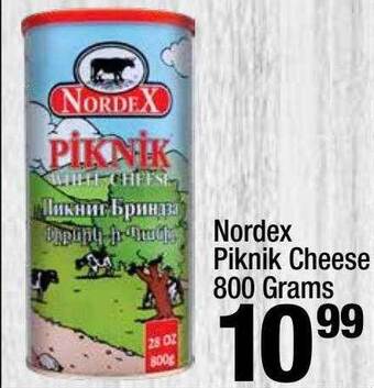 Super King Markets Nordex piknik cheese offer