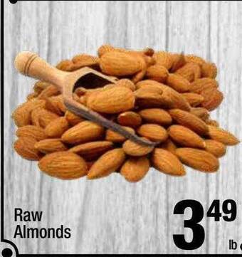 Super King Markets Raw almonds offer
