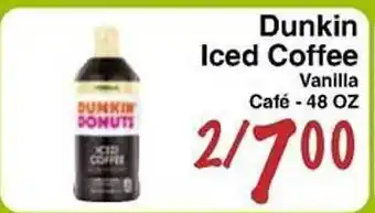 Sellers Bros Dunkin iced coffee offer