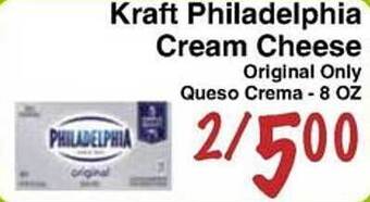 Sellers Bros Kraft philadelphia cream cheese offer