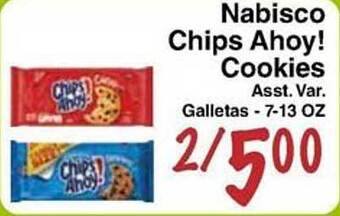 Sellers Bros Nabisco chips ahoy! cookies offer