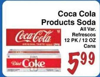 Sellers Bros Coca cola products soda offer