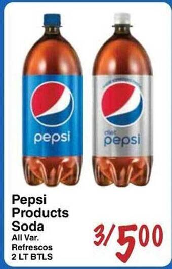 Sellers Bros Pepsi products soda offer