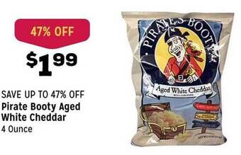 Grocery Outlet Pirate booty aged white cheddar offer