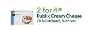 Publix Publix cream cheese offer