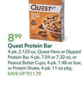 Publix Quest protein bar offer