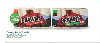 Publix Brawny paper towels offer