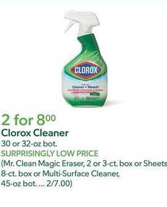 Publix Clorox cleaner offer