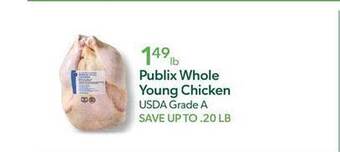Publix Publix whole young chicken offer