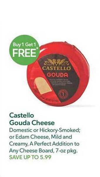 Publix Castello gouda cheese offer