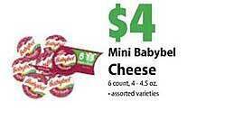 Festival Foods Mini babybel cheese offer