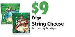 Festival Foods Frigo string cheese offer