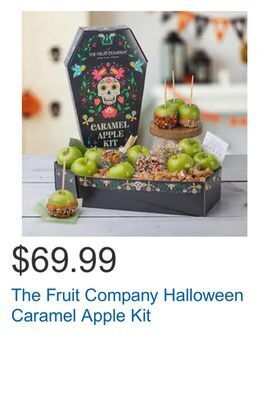 Costco The fruit company halloween caramel apple kit offer
