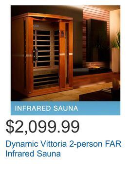 Costco Dynamic vittoria 2-person far infrared sauna offer
