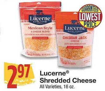 Amigos United Lucerne shredded cheese offer