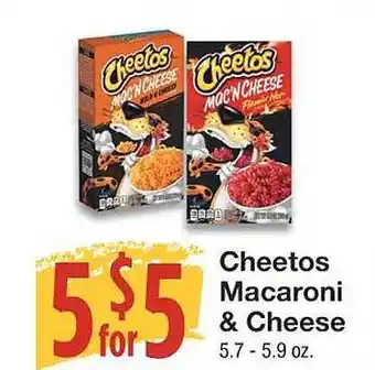 Amigos United Cheetos macaroni & cheese offer