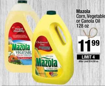 Super King Markets Mazola corn vegetable or canola oil offer