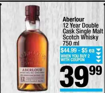Super King Markets Aberlour 12 year double cask single malte scotch whisky offer