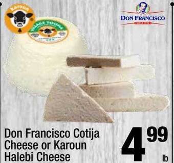 Super King Markets Don francisco cotija cheese or karoun halebi cheese offer