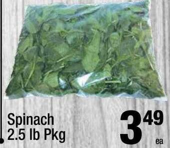Super King Markets Spinach offer
