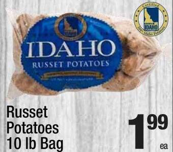 Super King Markets Russet potatoes offer