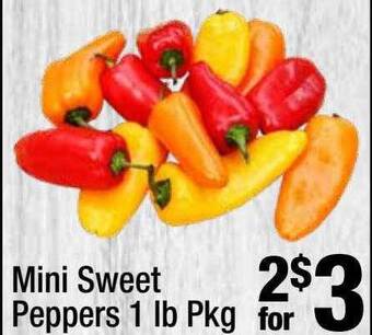 Super King Markets Mini sweet peppers offer
