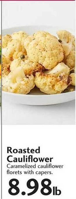 Sunset Foods Roasted cauliflower offer