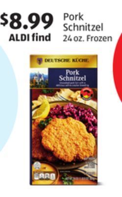 Aldi Pork schnitzel offer