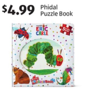 Aldi Phidal puzzle book offer