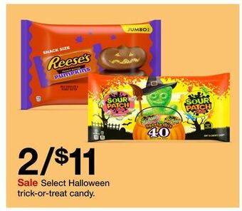 Target Select halloween trick-or-treat candy offer