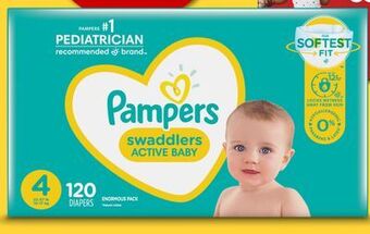 Target Pampers swaddlers offer