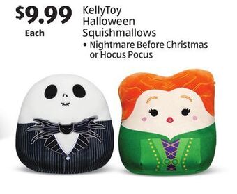 Aldi Kellytoy halloween squishmallows offer