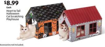 Aldi Heart to tail halloween cat scratching playhouse offer