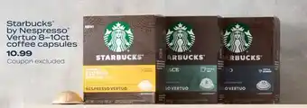 Bed Bath & Beyond Starbucks® by nespresso® vertuo line coffee capsules collection offer