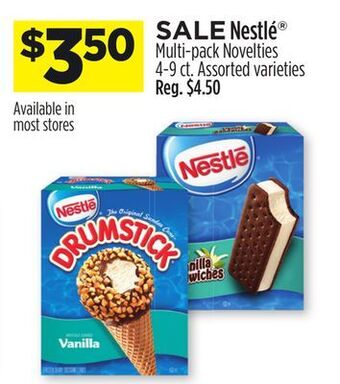 Dollar General Nestle® multi-pack novelties offer