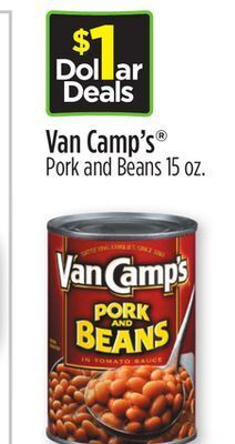 Dollar General Van camp's® pork and beans offer