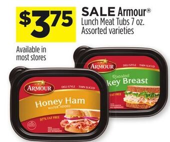 Dollar General Armour® lunch meat tubs offer