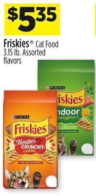 Dollar General Purina friskies® cat food offer