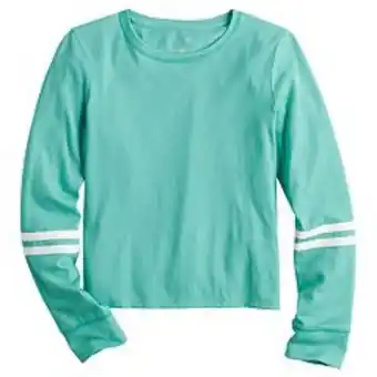 Kohl's Girls 4-18 & plus so® favorite boxy long-sleeve tee offer