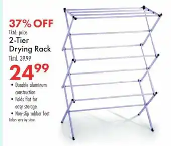 Boscov's 2-Tier Drying Rack offer