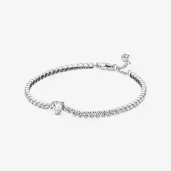 Pandora Sparkling heart tennis bracelet offer