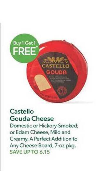 Publix Castello gouda cheese offer