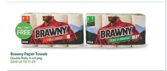 Publix Brawny paper towels offer