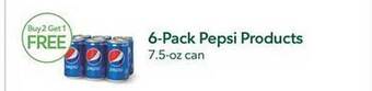 Publix 6-pack pepsi products offer