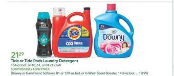 Publix Tide or tide pods laundry detergent offer
